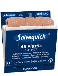 Salvequick ® Einsatz REF 6036, 45 Plastic