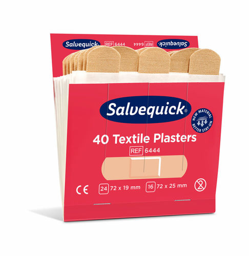 Salvequick ® Einsatz REF 6444, 40 Textile