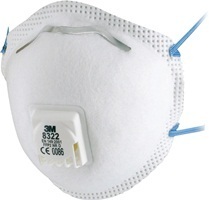 3M™ Atemschutzmaske 8322 mit Cool Flow™ Ausatemventil