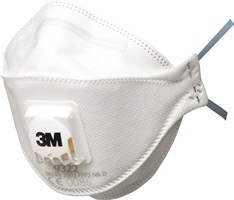 3M™ Atemschutzmaske 9322, Faltmaske mit Ausatemventil