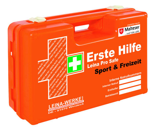 Erste Hilfe Koffer DIN 13157-2021, ProSafe Sport & Freizeit