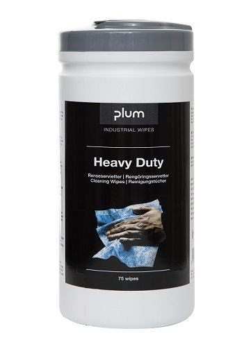 PlumWipes Heavy-Duty Reinigungstücher, 75 Stück