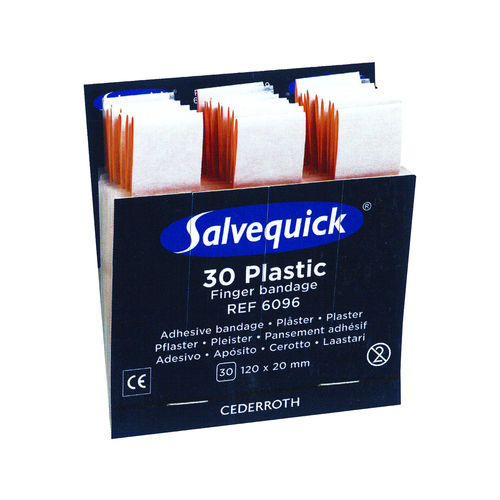Salvequick ® Einsatz REF 6096, 30 Fingerverbände