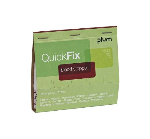 PLUM QuickFix Nachfüllpackung Blood-Stopper, 45 Stück