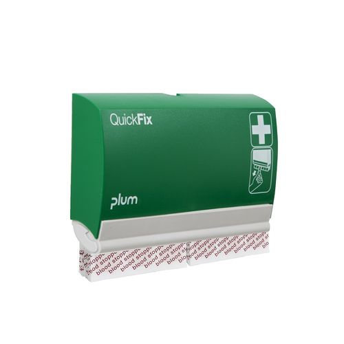 PLUM QuickFix Pflasterspender, 90 blutstillenden Strips