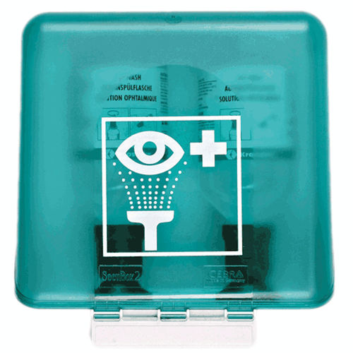 SecuBox Midi, grün - für Augenspülflaschen