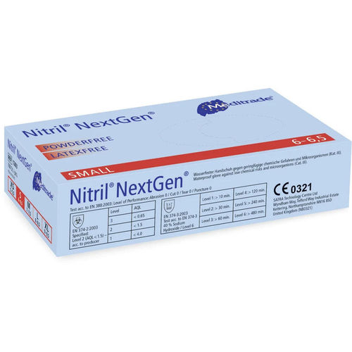 Nitrilhandschuhe NextGen® Blue, Gr. S, 100 Stück